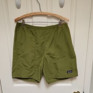 Men's Patagonia Baggies Green Shorts